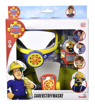 Simba 109252235 - Feuerwehrmann Sam Feuerwehr Sauerstoffmaske